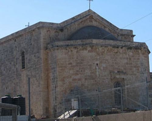 Обновление храма Георгия Победоносца в Лидде